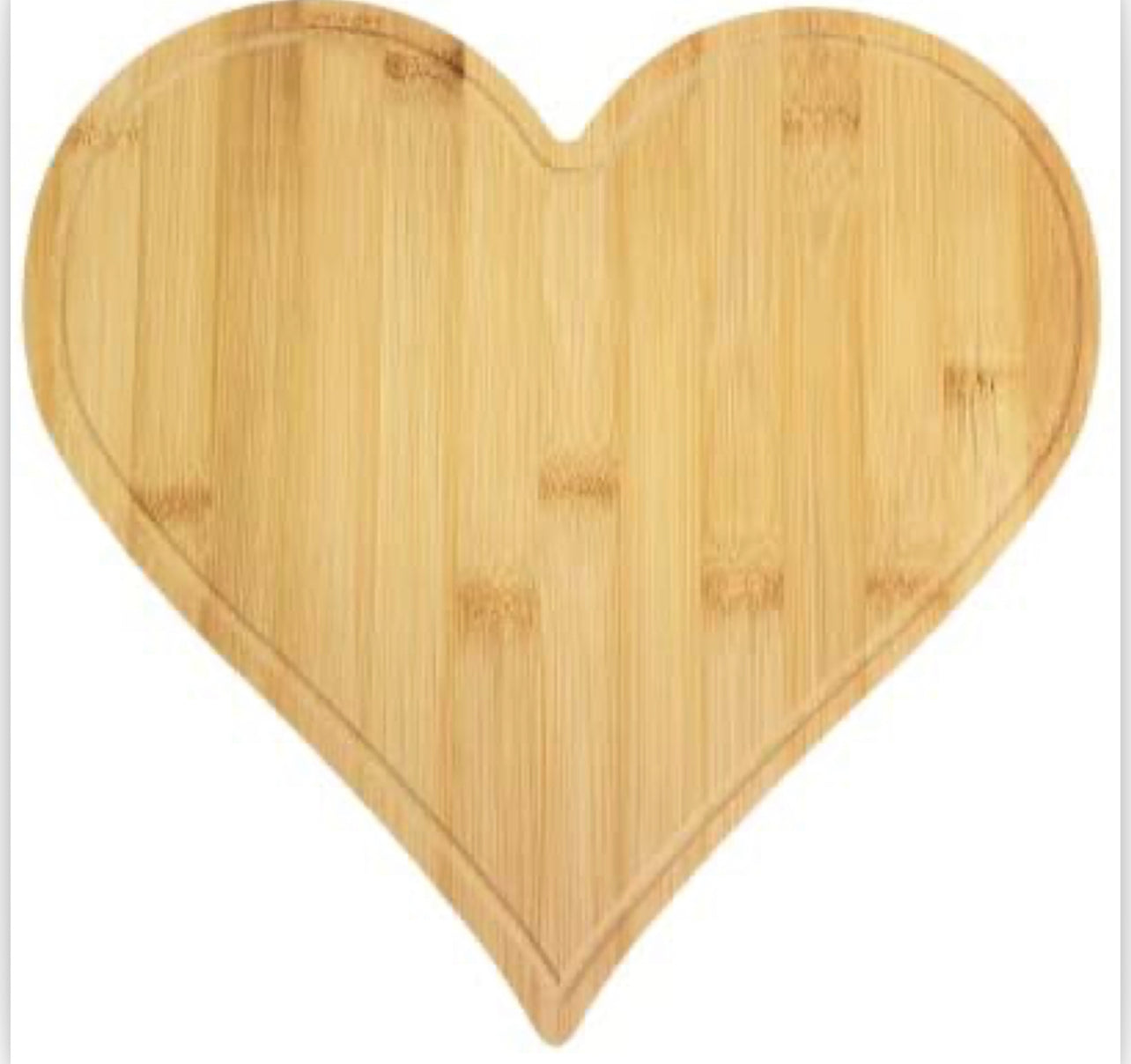 Heart Bamboo Cutting/Serving Board
