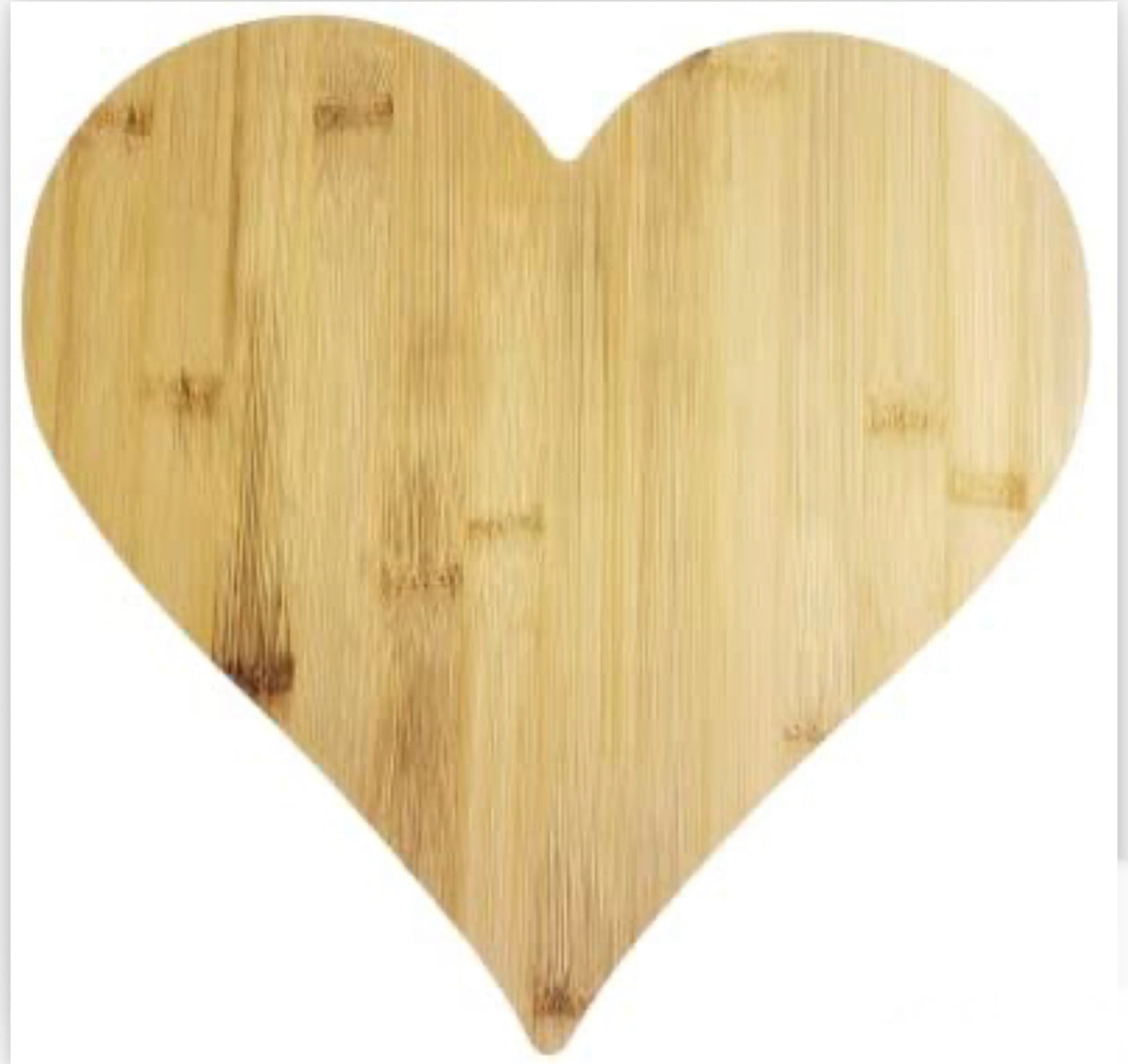 Heart Bamboo Cutting/Serving Board